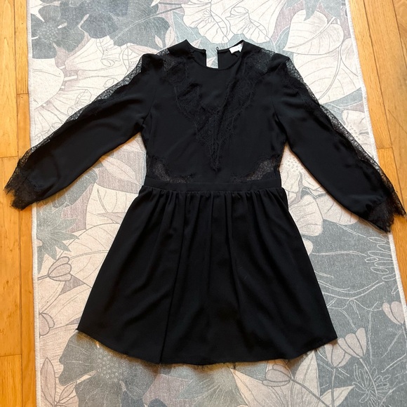 Iro black lace mini dress - Picture 4 of 9